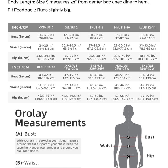 Orolay puffer jacket knee length thick with pockets, side zippers size XL - Picture 16 of 16